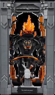The Lord of the Rings: Balrog™ Book Nook