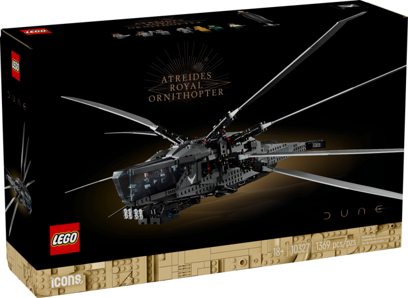 LEGO 10327 Dune Ornithopter Dune Ornithopter купить в Москве и с доставкой по всей России за 28151.00 руб