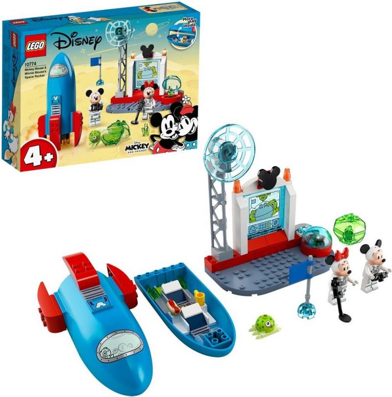 LEGO 10774 Лего 10774 Mickey Mouse's and Minnie Mouse's Space Rocket Лего 10774 Mickey Mouse's and Minnie Mouse's Space Rocket купить в Москве и с доставкой по всей России за 4696.00 руб