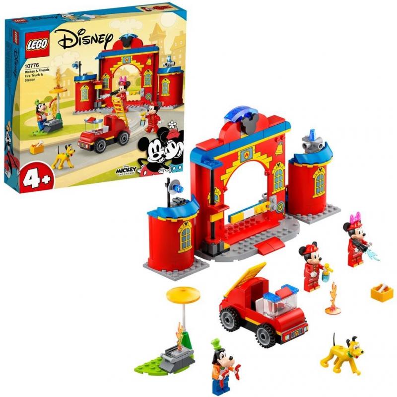 Лего 10776 Mickey and Friends Fire Truck and Station купить в Москве и с доставкой по всей России за 2990.00 руб