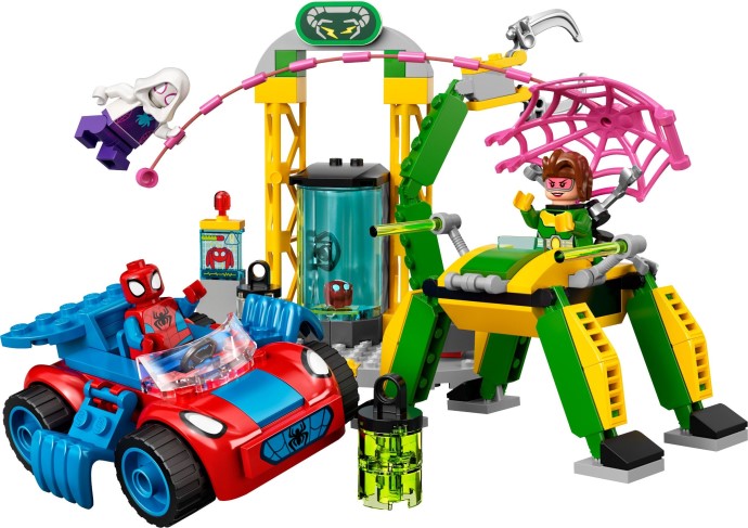 Лего 10783 Spider-Man at Doc Ock's Lab купить в Москве и с доставкой по всей России за 3499.00 руб