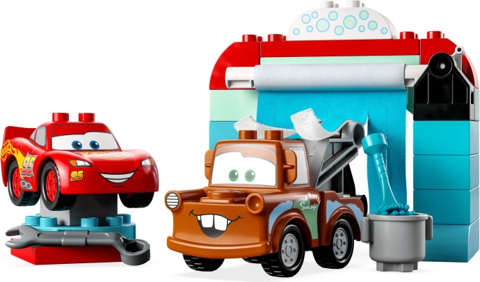 LEGO 10996 Лего 10996 Lightning McQueen & Mater's Car Wash Fun Лего 10996 Lightning McQueen & Mater's Car Wash Fun купить в Москве и с доставкой по всей России за 5499.00 руб