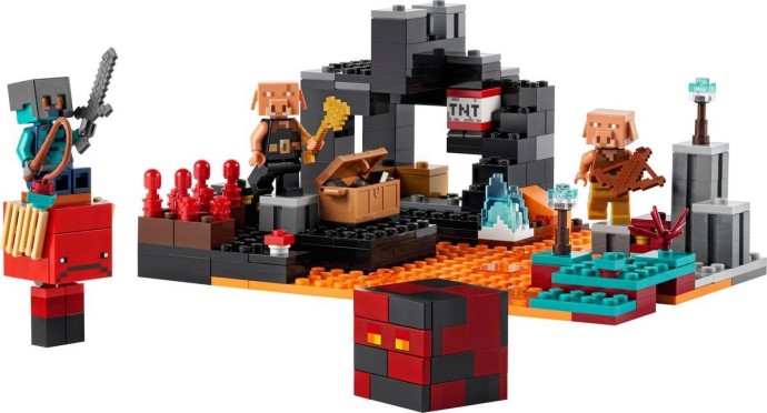 LEGO 21185 Лего 21185 The Nether Bastion Лего 21185 The Nether Bastion купить в Москве и с доставкой по всей России за 9036.00 руб