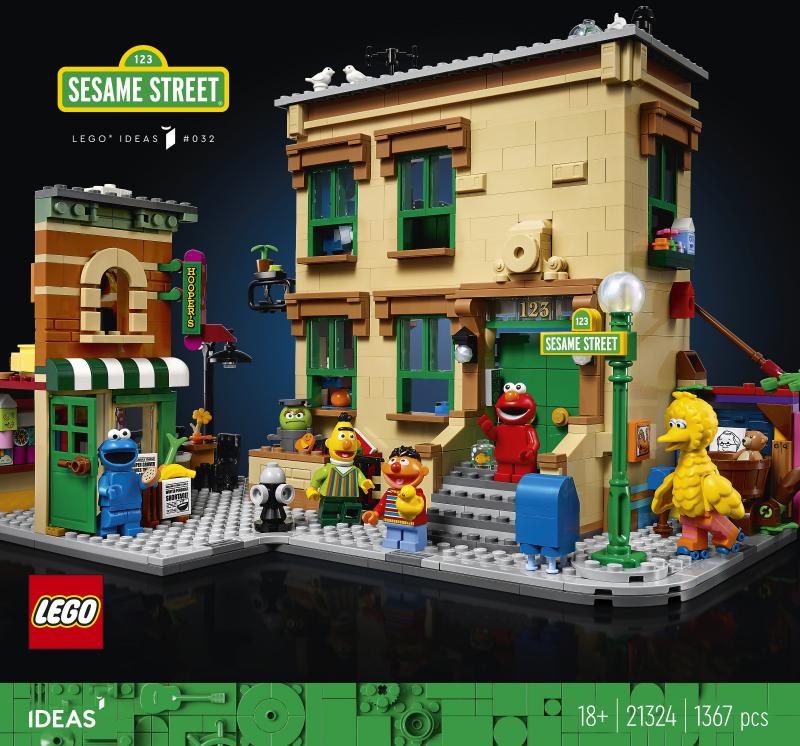 LEGO 21324 Лего 21324 Улица Сезам Лего 21324 Улица Сезам купить в Москве и с доставкой по всей России за 20231.00 руб