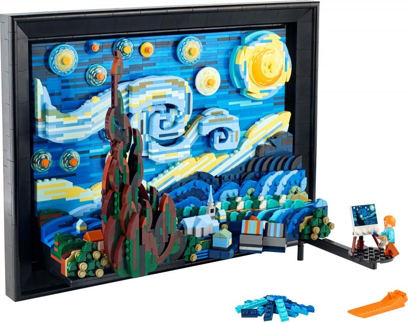 LEGO 21333 Лего 21333 Vincent van Gogh - The Starry Night Лего 21333 Vincent van Gogh - The Starry Night купить в Москве и с доставкой по всей России за 27095.00 руб