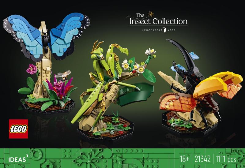 LEGO 21342 The Insect Collection The Insect Collection купить в Москве и с доставкой по всей России за 12678.00 руб