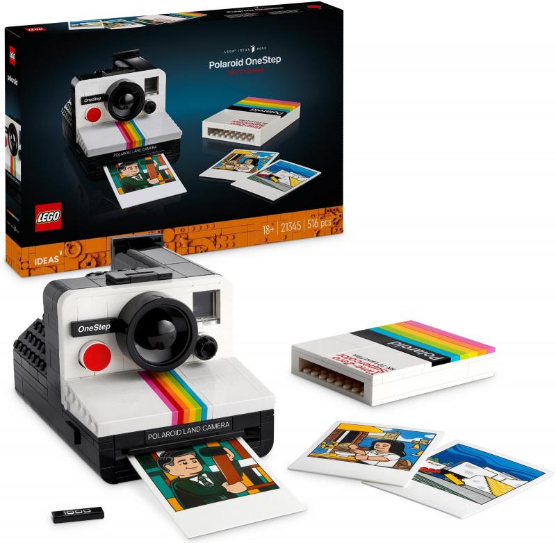 LEGO 21345 Лего 21345 Polaroid OneStep SX-70 Camera Лего 21345 Polaroid OneStep SX-70 Camera купить в Москве и с доставкой по всей России за 10608.00 руб