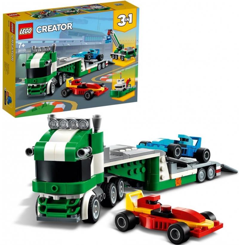 LEGO 31113 Лего 31113 Race Car Transporter Лего 31113 Race Car Transporter купить в Москве и с доставкой по всей России за 4190.00 руб
