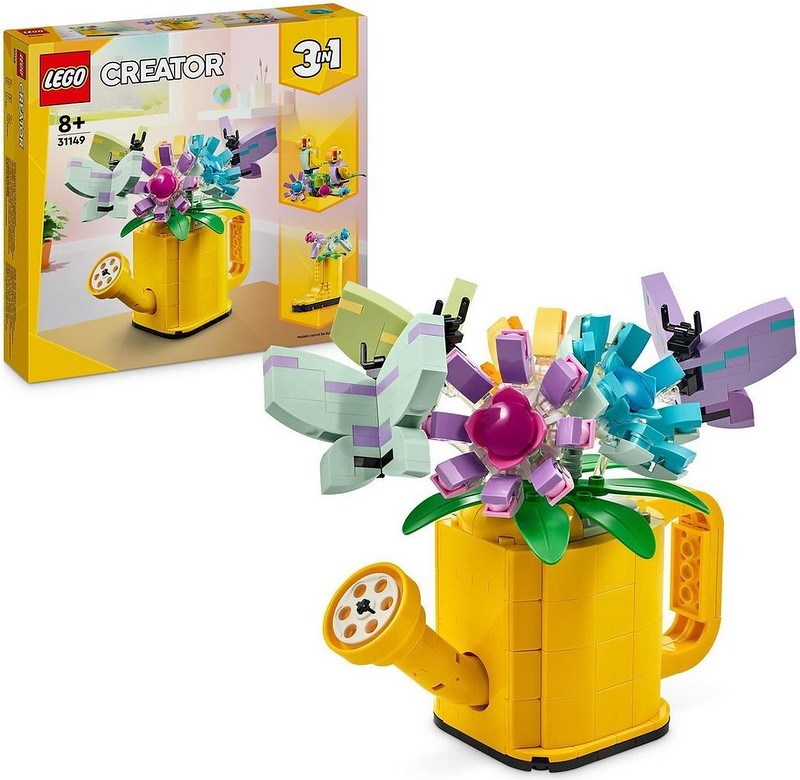 LEGO 31149 Flowers in Watering Can Flowers in Watering Can купить в Москве и с доставкой по всей России за 4536.00 руб