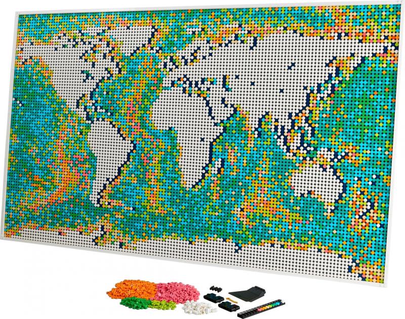 LEGO 31203 Лего 31203 World Map Лего 31203 World Map купить в Москве и с доставкой по всей России за 24990.00 руб