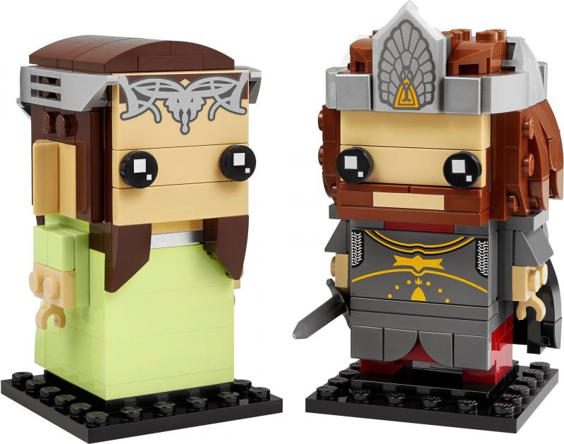 LEGO 40632 Aragorn and Arwen Aragorn and Arwen купить в Москве и с доставкой по всей России за 4262.00 руб