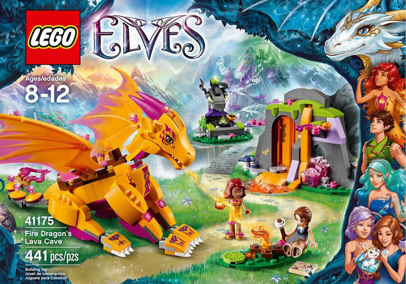 Лего 41175 Fire Dragon's Lava Cave купить в Москве и с доставкой по всей России за 9290.00 руб