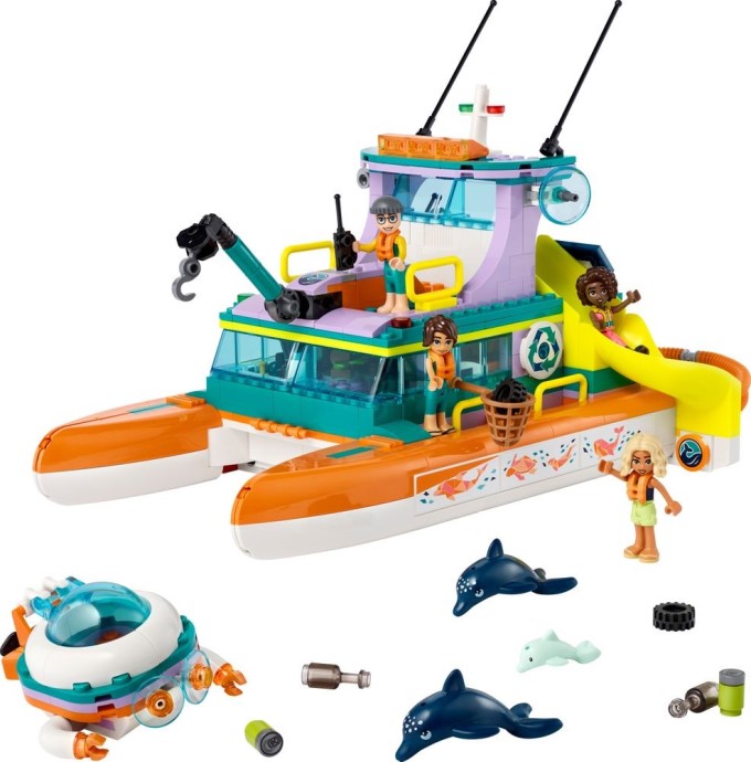 Лего 41734 Sea Rescue Boat купить в Москве и с доставкой по всей России за 6590.00 руб