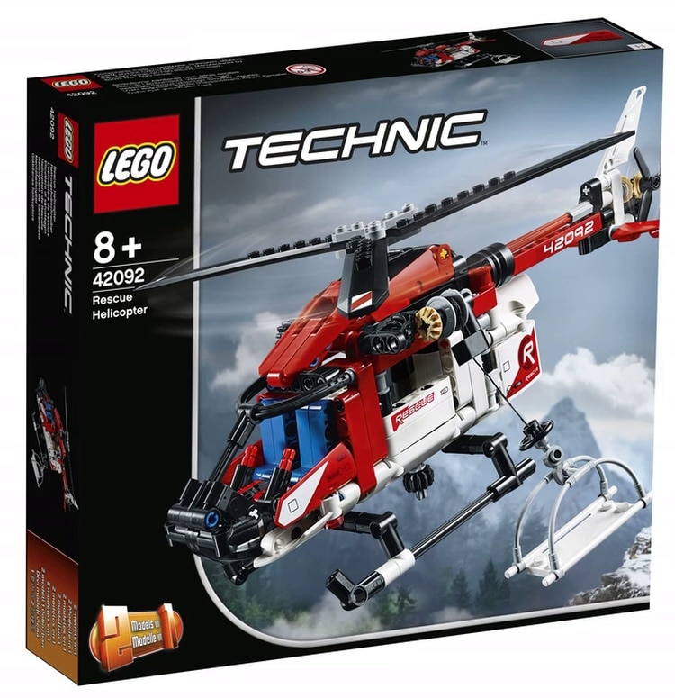 LEGO 42092 Лего 42092 Спасательный вертолёт Лего 42092 Спасательный вертолёт купить в Москве и с доставкой по всей России за 9775.00 руб