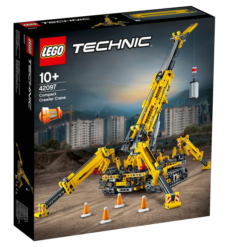 LEGO 42097 Лего 42097 Компактный гусеничный кран Лего 42097 Компактный гусеничный кран купить в Москве и с доставкой по всей России за 29031.00 руб