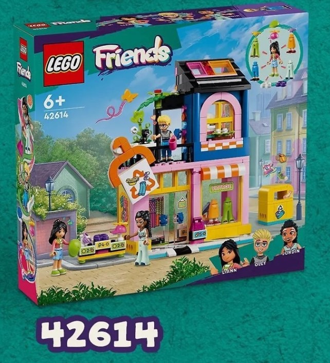 LEGO 42614 Vintage Fashion Store Vintage Fashion Store купить в Москве и с доставкой по всей России за 5396.00 руб