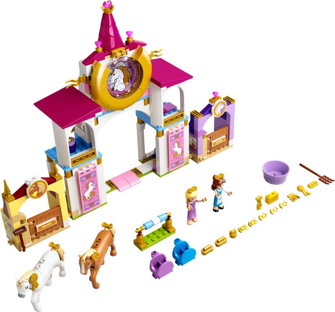 Лего 43195 Belle and Rapunzel's Royal Stables купить в Москве и с доставкой по всей России за 3200.00 руб
