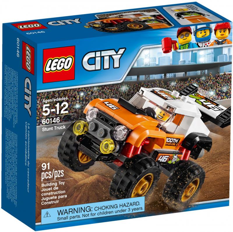 LEGO 60146 Лего 60146 Внедорожник каскадера Лего 60146 Внедорожник каскадера купить в Москве и с доставкой по всей России за 3511.00 руб