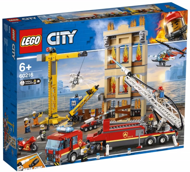 LEGO 60216 Лего 60216 Центральная пожарная станция Лего 60216 Центральная пожарная станция купить в Москве и с доставкой по всей России за 25511.00 руб