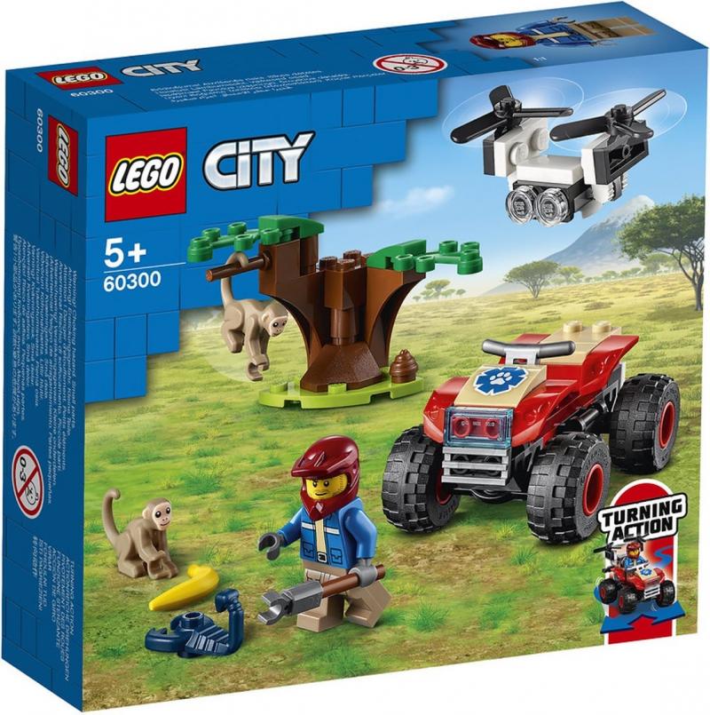 LEGO 60300 Лего 60300 Animal Rescue ATV Лего 60300 Animal Rescue ATV купить в Москве и с доставкой по всей России за 3424.00 руб