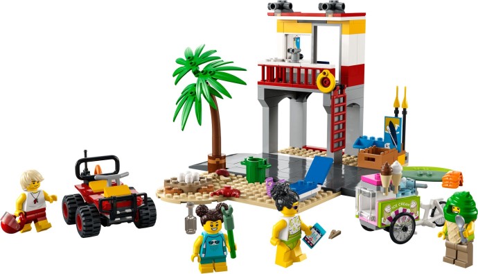 LEGO 60328 Лего 60328 Beach Lifeguard Station Лего 60328 Beach Lifeguard Station купить в Москве и с доставкой по всей России за 6216.00 руб