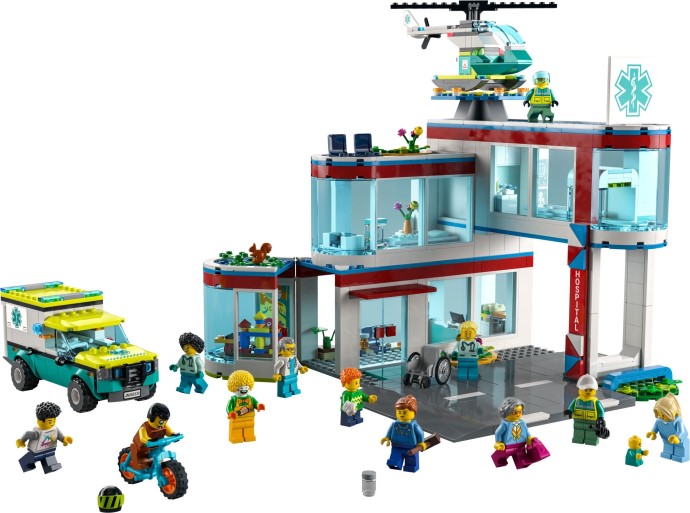 LEGO 60330 Лего 60330 Hospital Лего 60330 Hospital купить в Москве и с доставкой по всей России за 27176.00 руб