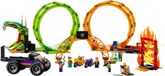 LEGO 60339 Лего 60339 Double Loop Stunt Arena Лего 60339 Double Loop Stunt Arena купить в Москве и с доставкой по всей России за 12149.00 руб