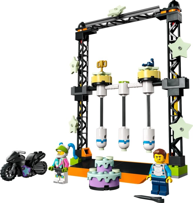 Лего 60341 The Knockdown Stunt Challenge купить в Москве и с доставкой по всей России за 2263.00 руб