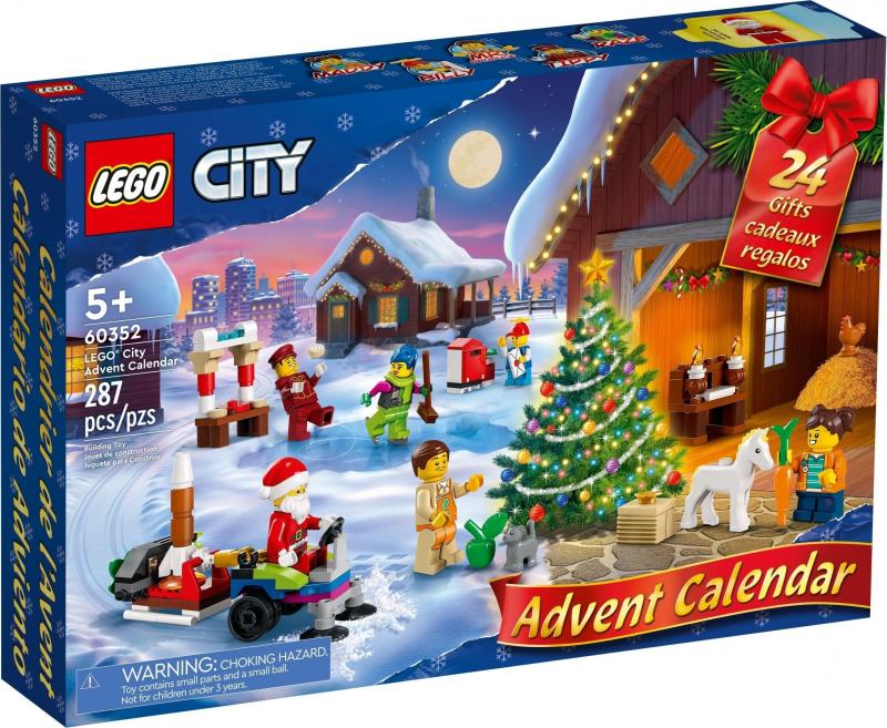 Лего 60352 City Advent Calendar купить в Москве и с доставкой по всей России за 5512.00 руб