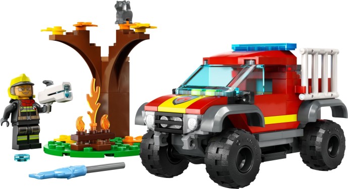 LEGO 60393 Лего 60393 4x4 Fire Truck Rescue Лего 60393 4x4 Fire Truck Rescue купить в Москве и с доставкой по всей России за 2543.00 руб