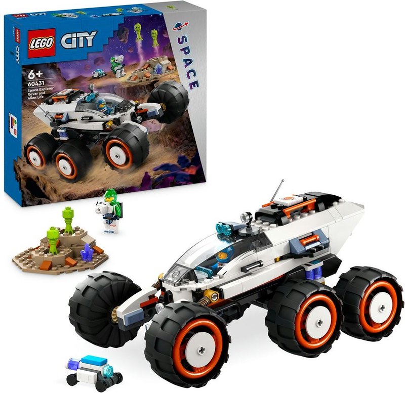 Лего 60431 Space Explorer Rover and Alien Life купить в Москве и с доставкой по всей России за 5096.00 руб
