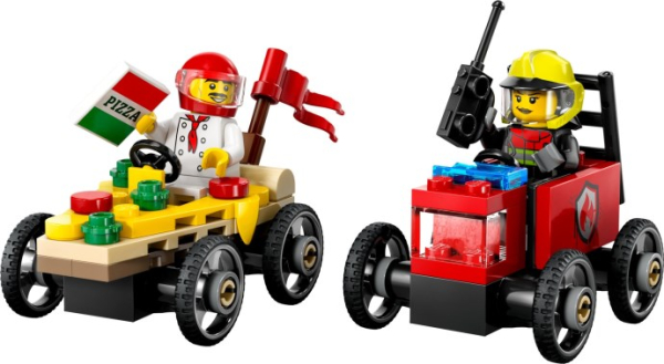 Pizza vs. Fire Truck Race Car Pack купить в Москве и с доставкой по всей России за 2376.00 руб