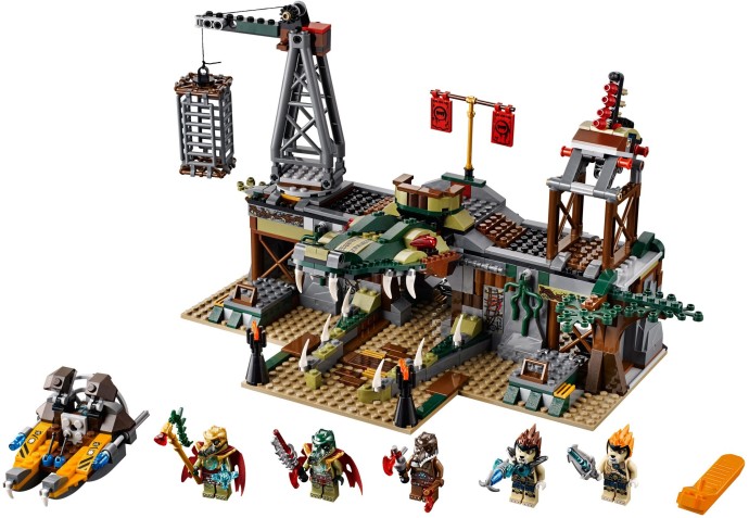 LEGO 70014 Лего 70014 Болотное убежище Крокодилов Легенды Чимы Лего 70014 Болотное убежище Крокодилов Легенды Чимы купить в Москве и с доставкой по всей России за 29990.00 руб