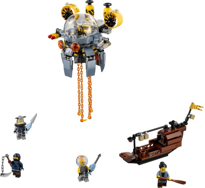 LEGO 70610 Лего 70610 Летающая подводная лодка Лего 70610 Летающая подводная лодка купить в Москве и с доставкой по всей России за 2471.00 руб
