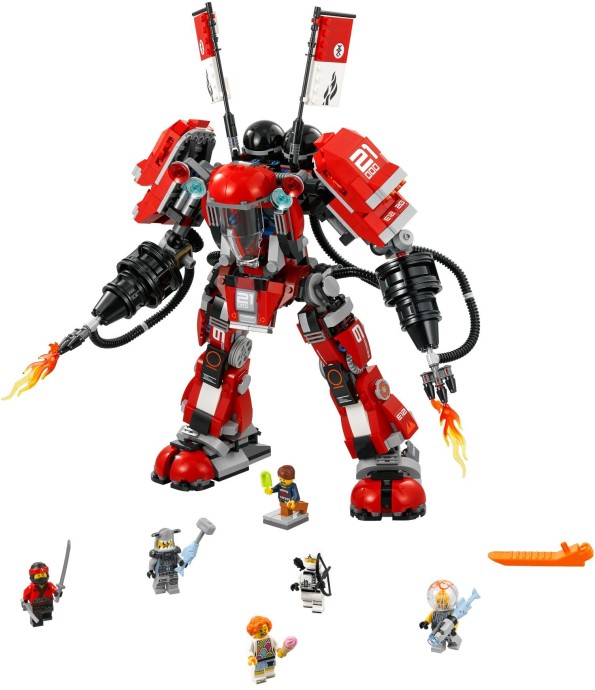 LEGO 70615 Лего 70615 Огненный робот Кая Лего 70615 Огненный робот Кая купить в Москве и с доставкой по всей России за 19992.00 руб
