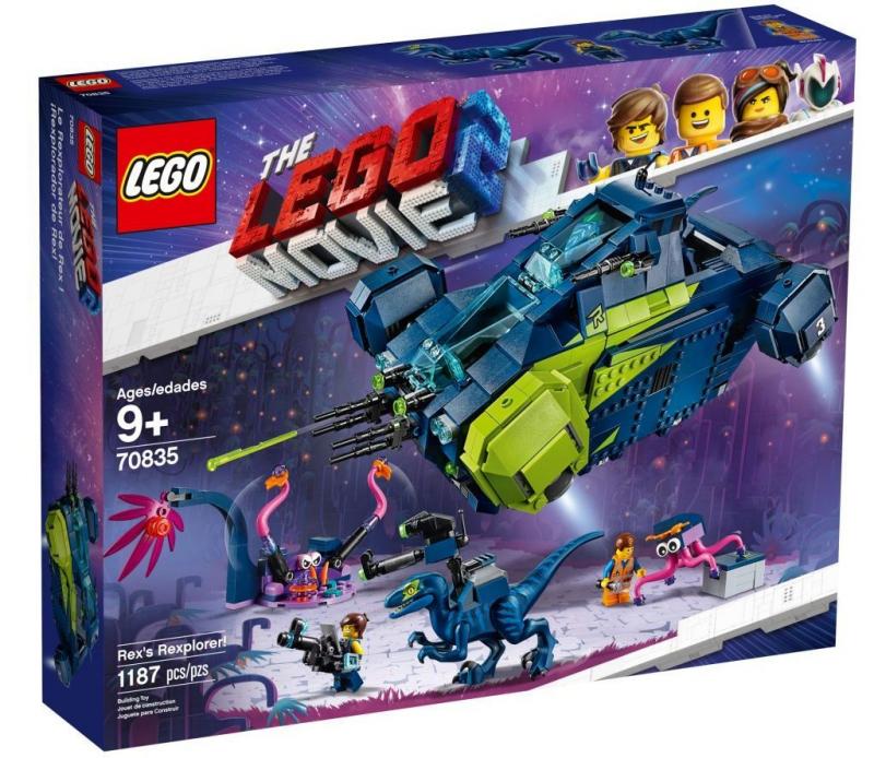 LEGO 70835 Лего 70835 Рэксследователь Рэкса Лего 70835 Рэксследователь Рэкса купить в Москве и с доставкой по всей России за 9790.00 руб