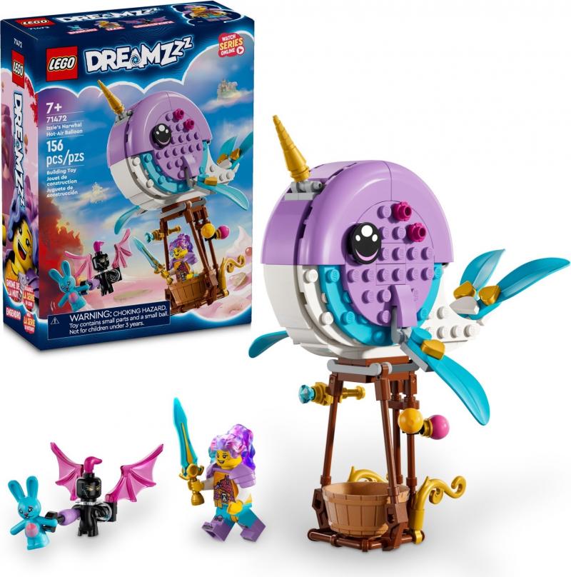 LEGO 71472 Izzie's Hot Air Baloon Izzie's Hot Air Baloon купить в Москве и с доставкой по всей России за 2976.00 руб