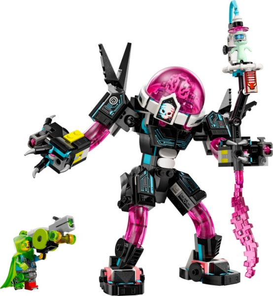 LEGO 71495 Mateo vs. Cyber Brain Mech Mateo vs. Cyber Brain Mech купить в Москве и с доставкой по всей России за 5800.00 руб
