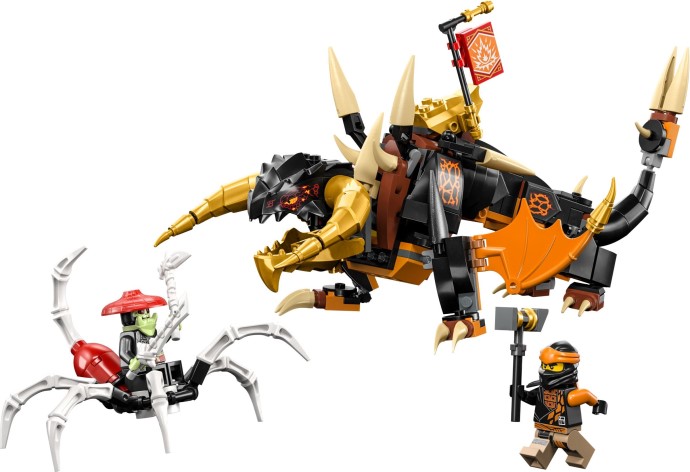 Лего 71782 Cole's Earth Dragon EVO купить в Москве и с доставкой по всей России за 5596.00 руб