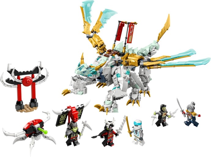 Лего 71786 Zane's Ice Dragon Creature купить в Москве и с доставкой по всей России за 15532.00 руб