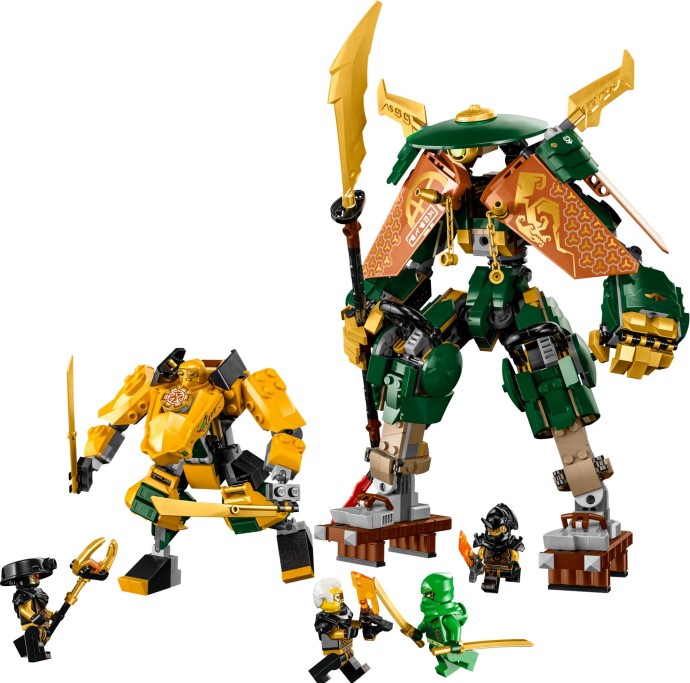 Лего 71794 Lloyd and Arin's Ninja Team Mechs купить в Москве и с доставкой по всей России за 13096.00 руб