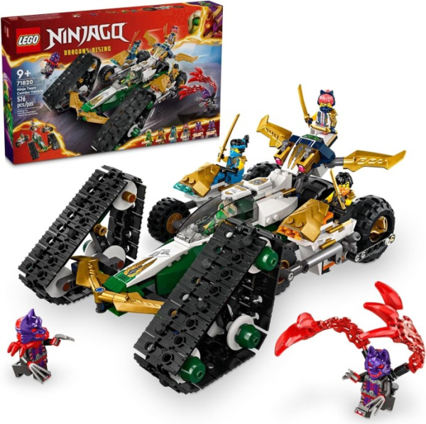 LEGO 71820 Ninja Team Combo Vehicle Ninja Team Combo Vehicle купить в Москве и с доставкой по всей России за 14071.00 руб
