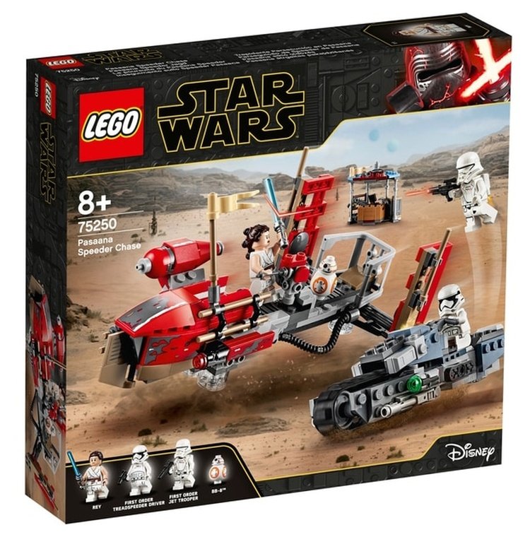 LEGO 75250 Лего 75250 Pasaana Speeder Chase Лего 75250 Pasaana Speeder Chase купить в Москве и с доставкой по всей России за 9671.00 руб