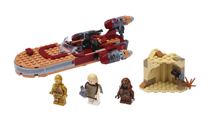 LEGO 75271 Лего 75271 Luke Skywalker's Landspeeder Лего 75271 Luke Skywalker's Landspeeder купить в Москве и с доставкой по всей России за 10551.00 руб