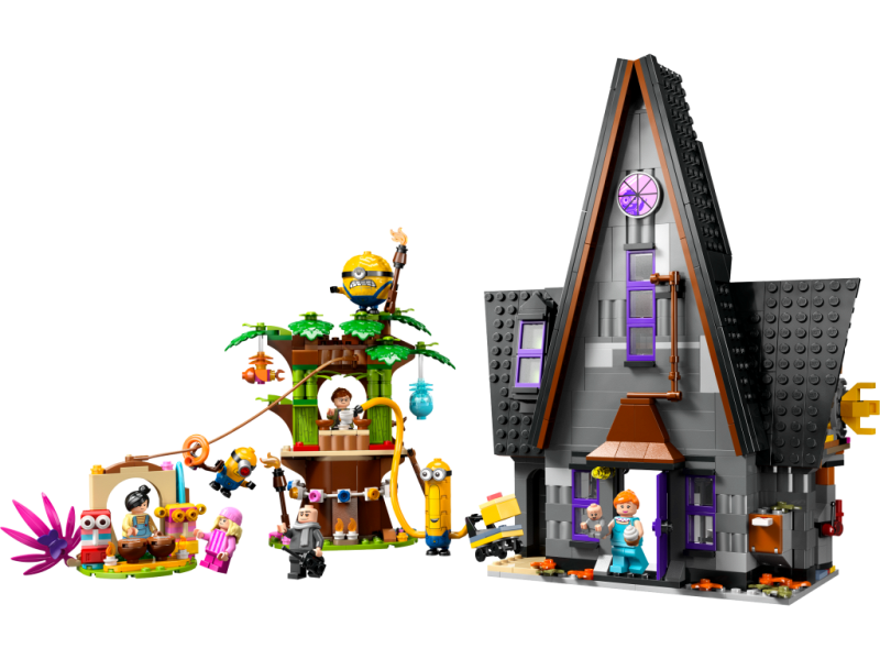 LEGO 75583 Лего 75583 Minions and Gru's Family Mansion Лего 75583 Minions and Gru's Family Mansion купить в Москве и с доставкой по всей России за 15338.00 руб