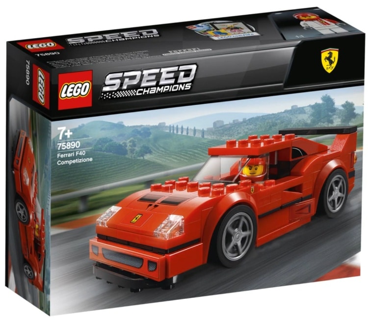 Лего 75890 Автомобиль Ferrari F40 Competizione купить в Москве и с доставкой по всей России за 4968.00 руб