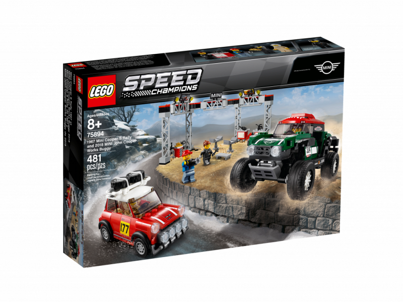 LEGO 75894 Лего 75894 Автомобили 1967 Mini Cooper S Rally и 2018 MINI John Cooper Works Buggy Лего 75894 Автомобили 1967 Mini Cooper S Rally и 2018 MINI John Cooper Works Buggy купить в Москве и с доставкой по всей России за 15112.00 руб
