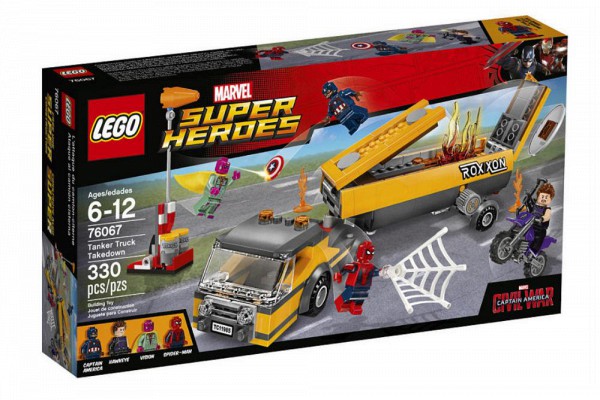 LEGO 76067 Лего 76067 Tanker Tank Takedown Лего 76067 Tanker Tank Takedown купить в Москве и с доставкой по всей России за 3521.00 руб