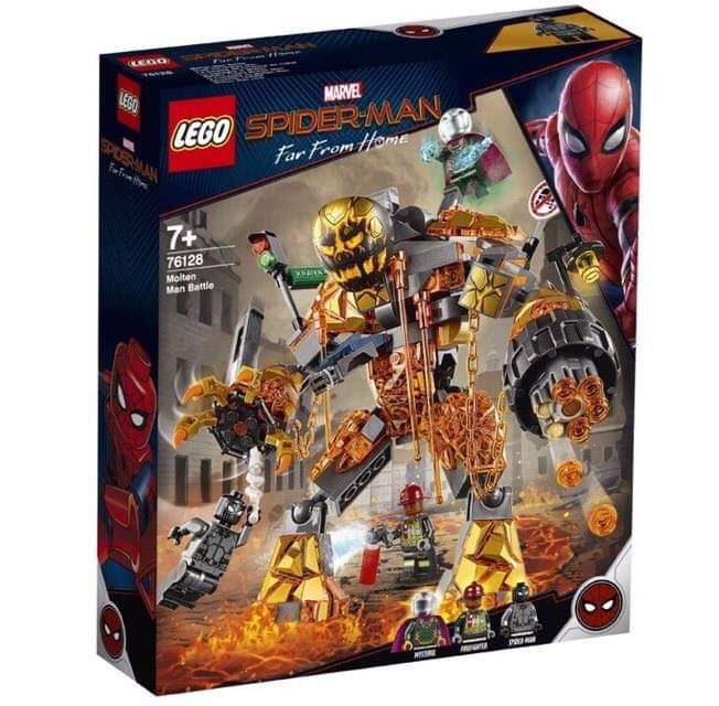 LEGO 76128 Лего 76128 Бой с Расплавленным Человеком Лего 76128 Бой с Расплавленным Человеком купить в Москве и с доставкой по всей России за 12490.00 руб