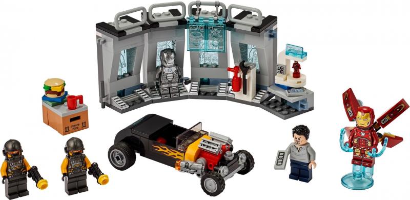 LEGO 76167 Лего 76167 Арсенал Железного человека Лего 76167 Арсенал Железного человека купить в Москве и с доставкой по всей России за 12792.00 руб